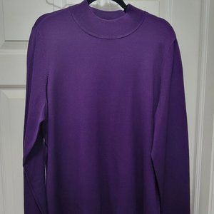 Pendleton Plus Purple Sweater